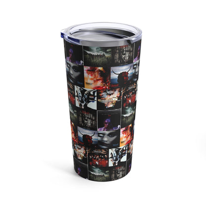 Slipknot Album Art Collage Tumbler