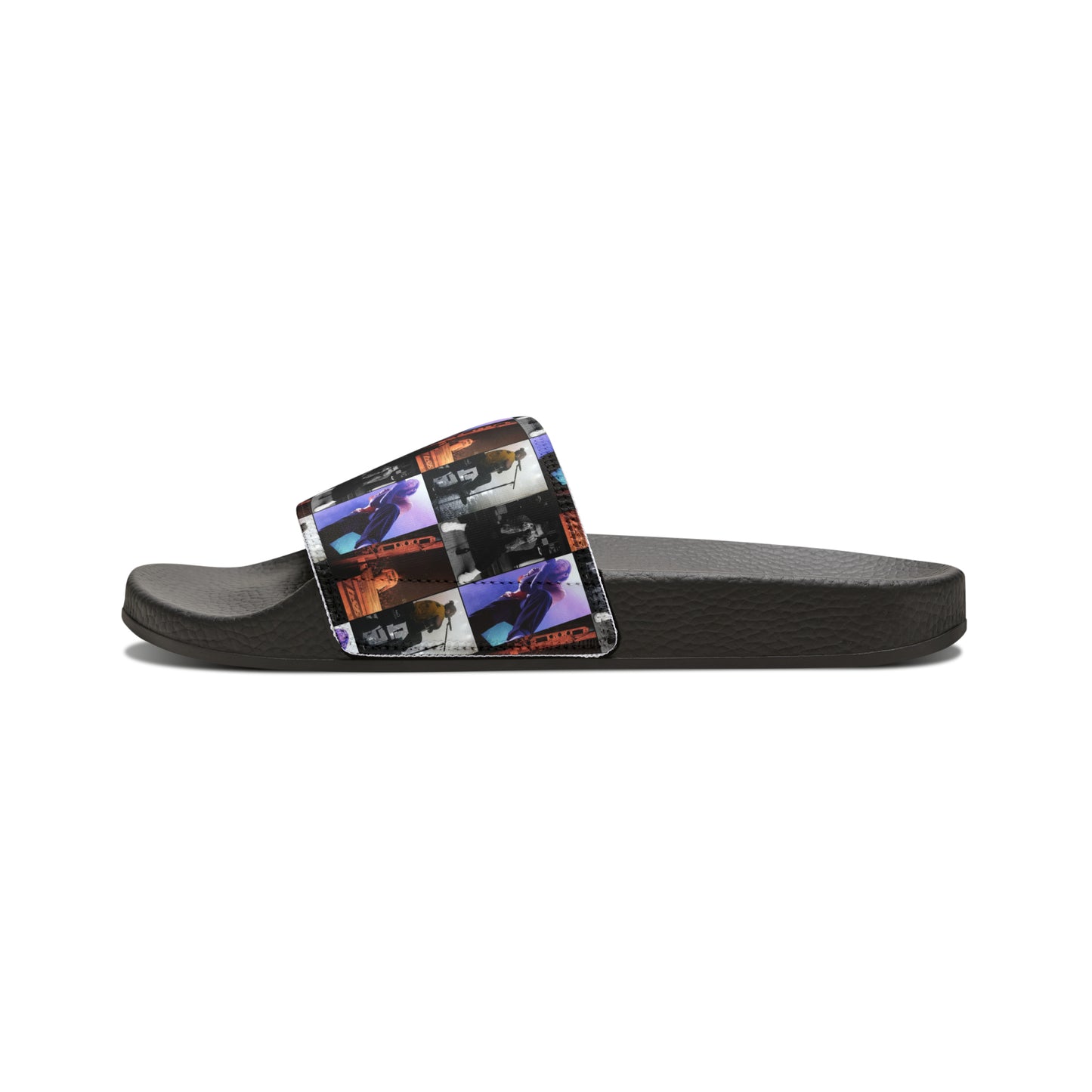 Post Malone On Tour Collage Men's Slide Sandals