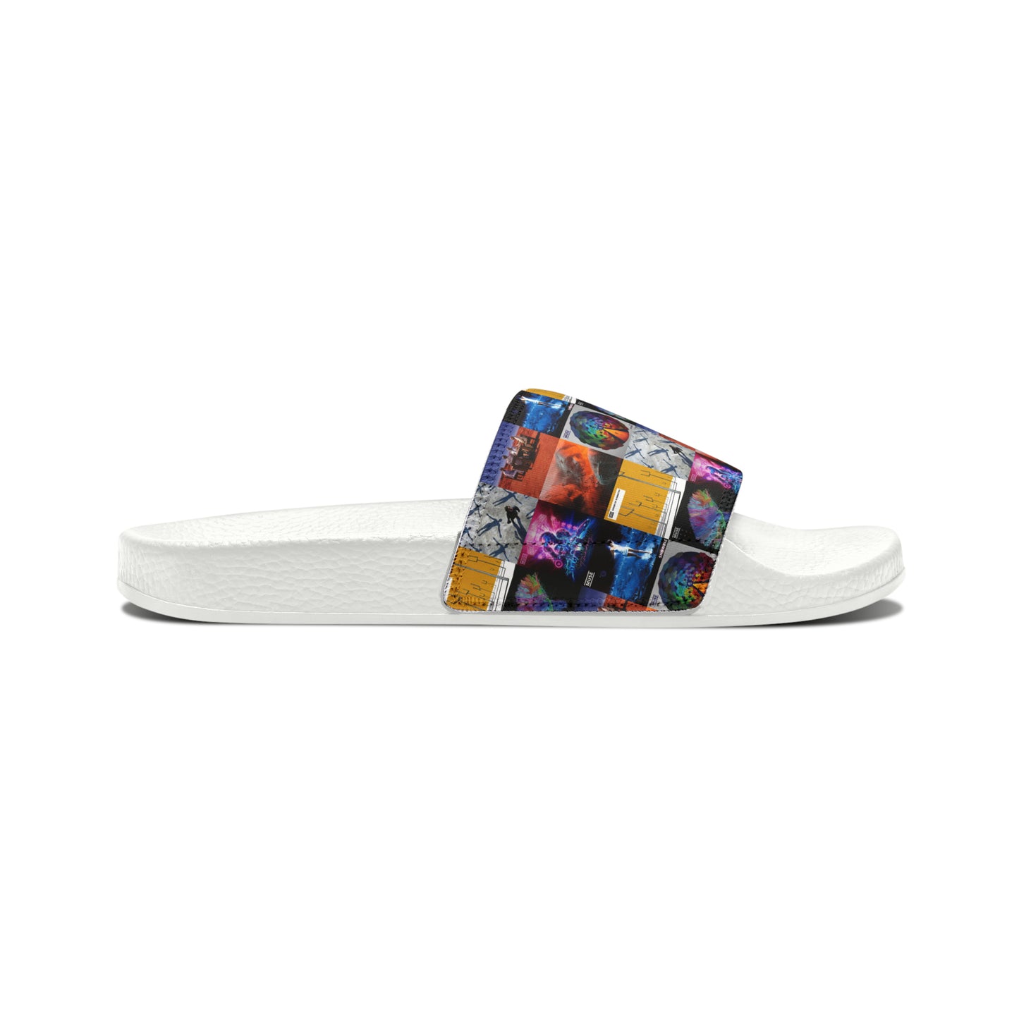 Muse Album Cover Collage Men's Slide Sandals