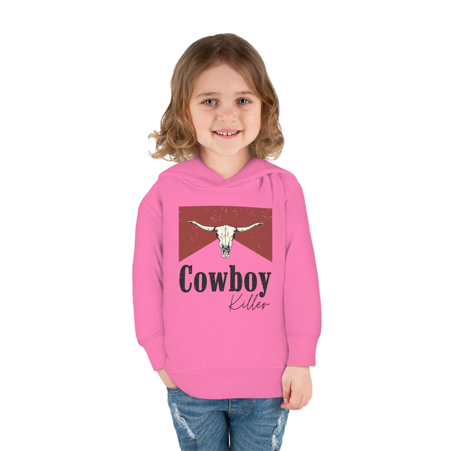 Morgan Wallen Cowboy Killer Toddler Pullover Fleece Hoodie