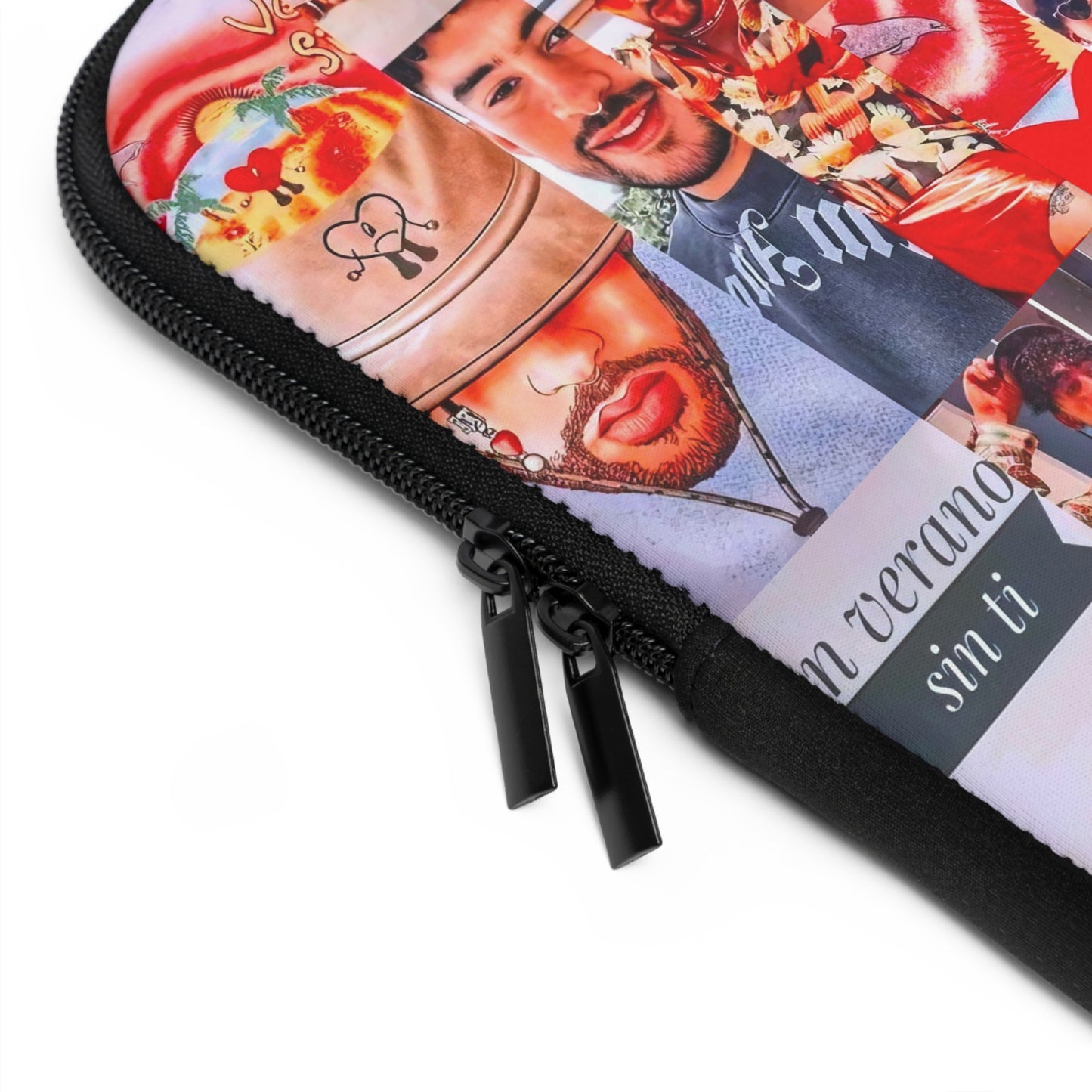 Bad Bunny Un Verano Sin Ti Photo Collage Laptop Sleeve