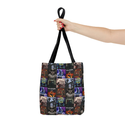 Motionless In White Album Cover Collage Tote Bag