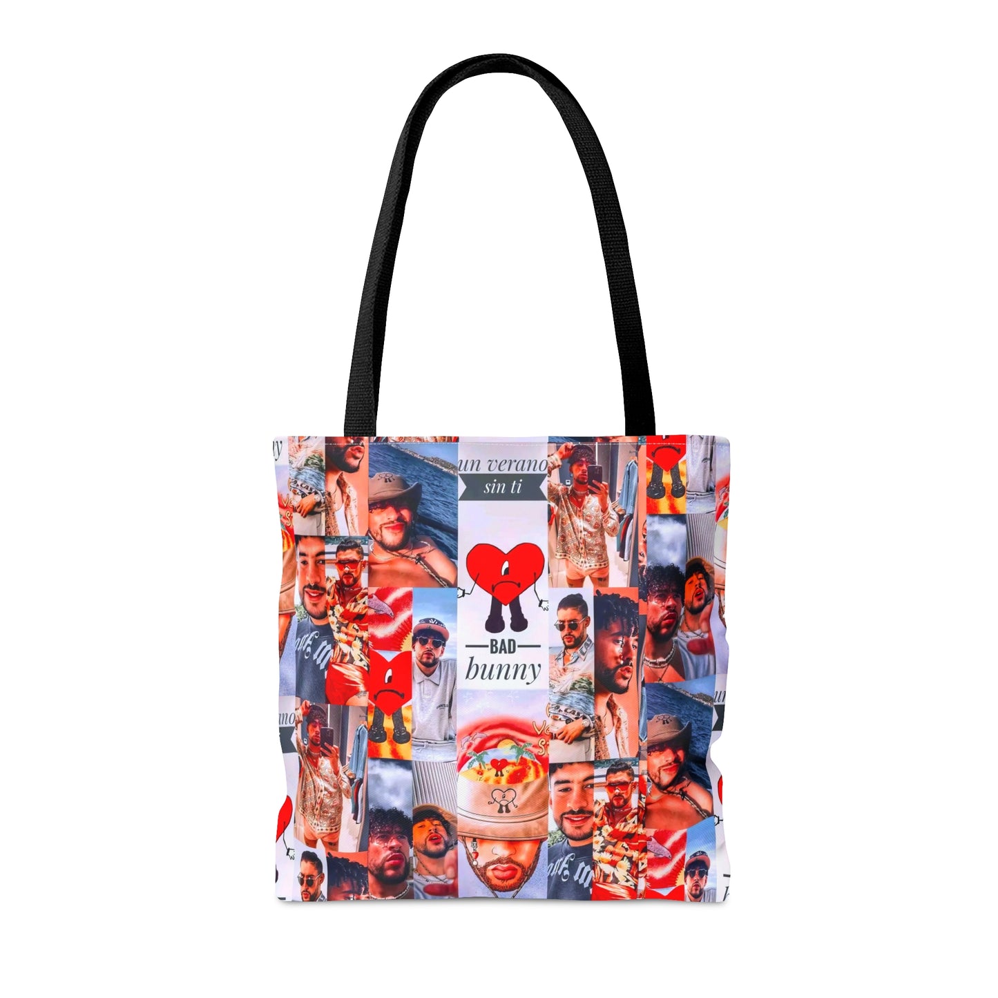 Bad Bunny Un Verano Sin Ti Photo Collage Tote Bag