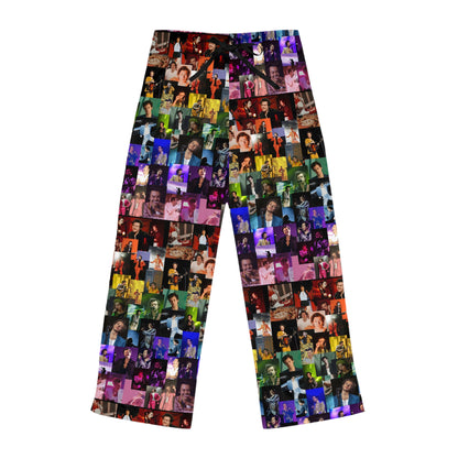 Harry Styles Rainbow Photo Collage Women's Pajama Pants