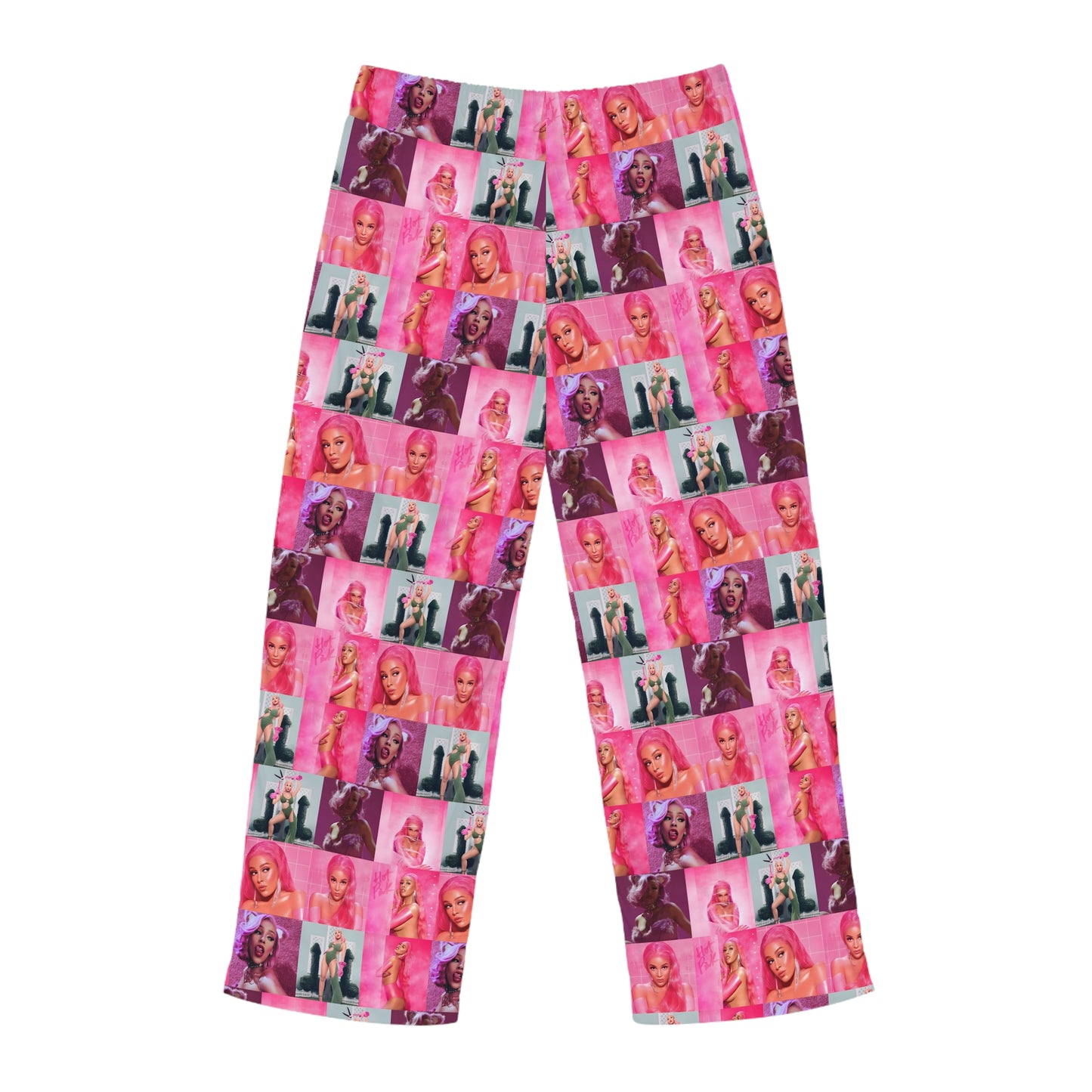 Doja Cat Hot Pink Mosaic Men's Pajama Pants