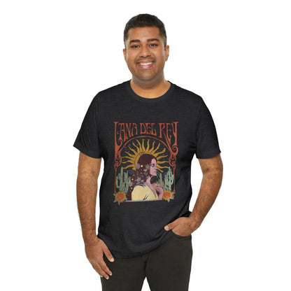 Lana Del Rey Vintage Artwork Unisex Jersey Short Sleeve Tee Shirt