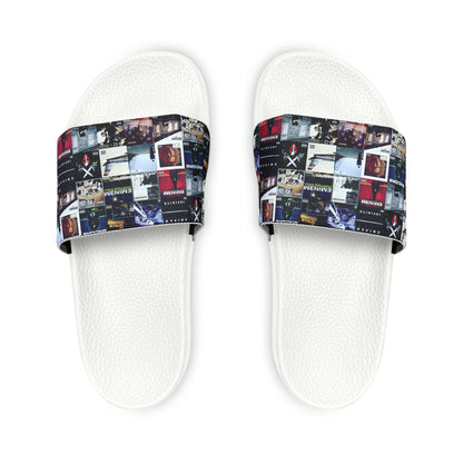 Eminem Album Art Cover Collage Men's Slide Sandals