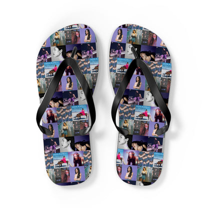 Olivia Rodrigo Album Cover Art Collage Flip Flops