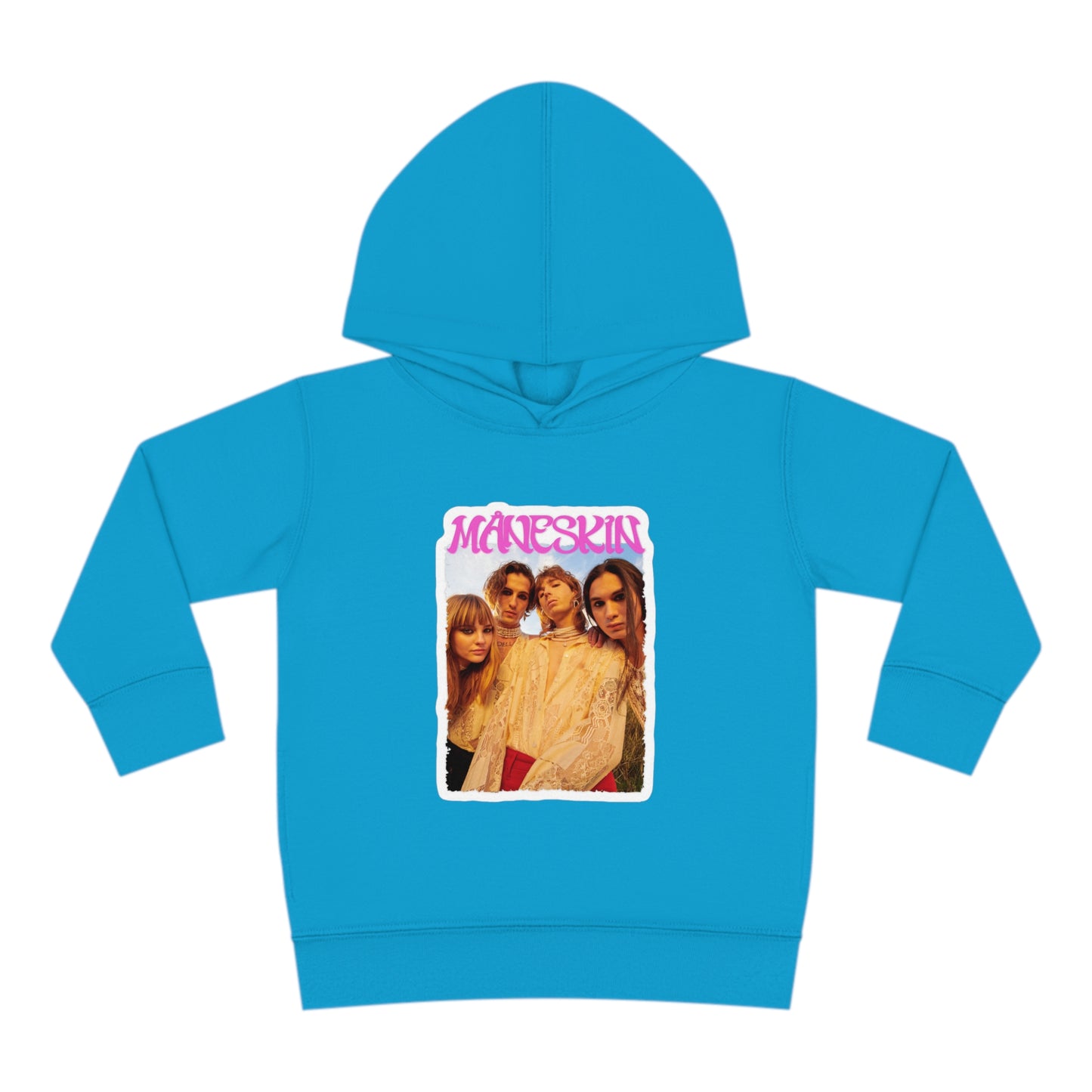 Måneskin Group Photo Toddler Pullover Fleece Hoodie