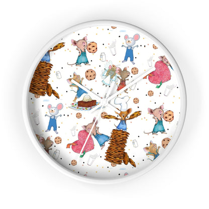 If You Give A Mouse A Cookie Collage Wall Clock