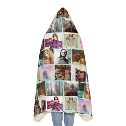 Taylor Swift Album Art Collage Snuggle Blanket