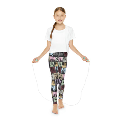 Taylor Swift Eras Collage Youth Leggings