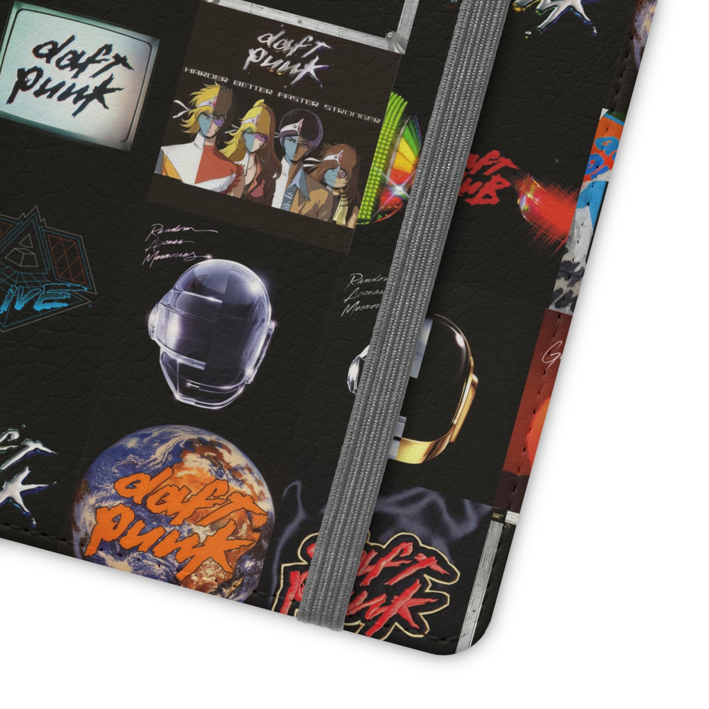 Daft Punk Album Cover Art Collage Phone Flip Case