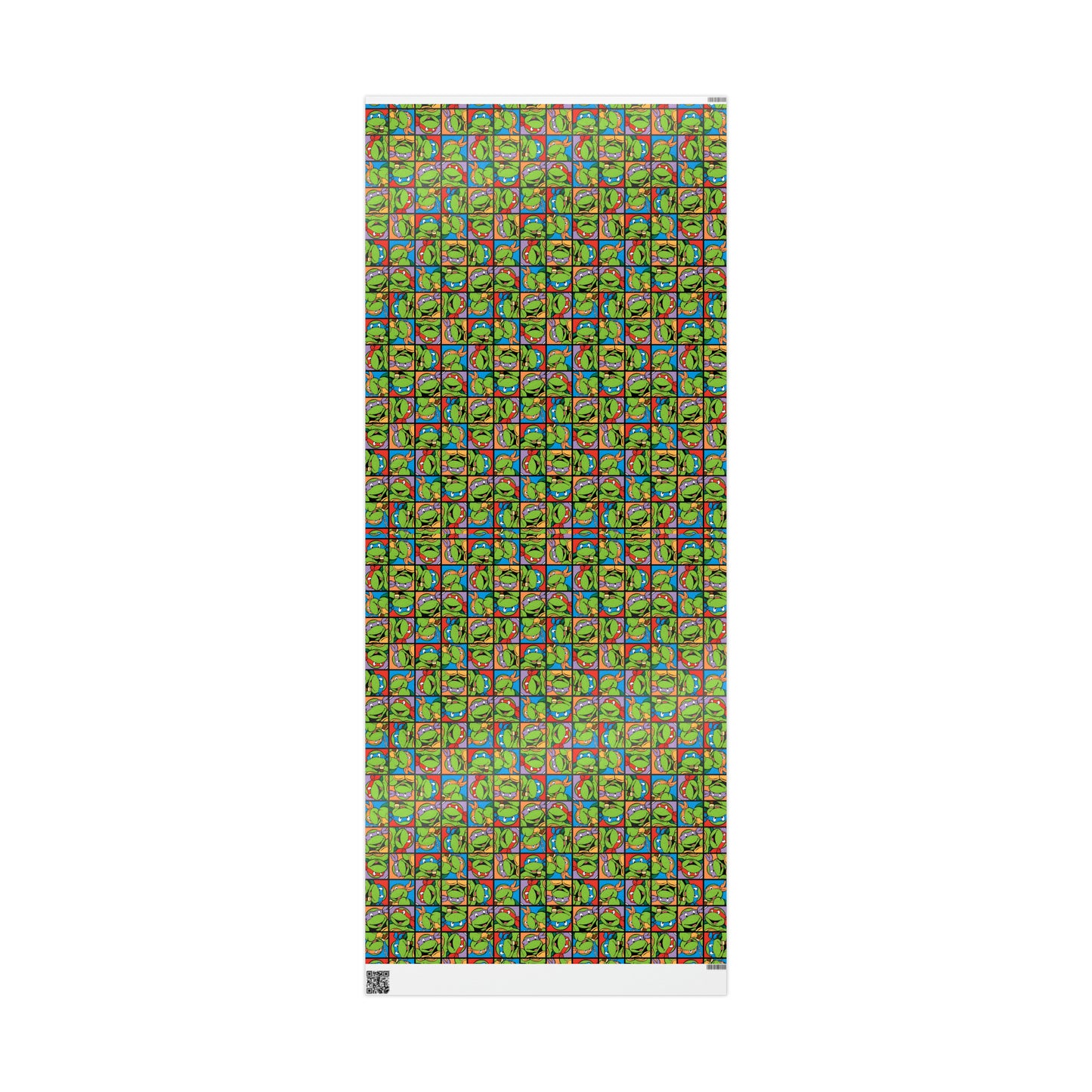 TMNT Turtle Toon Montage Gift Wrapping Paper