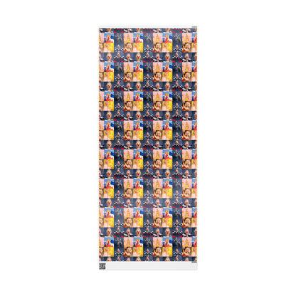 Katy Perry Smile Mosaic Gift Wrapping Paper