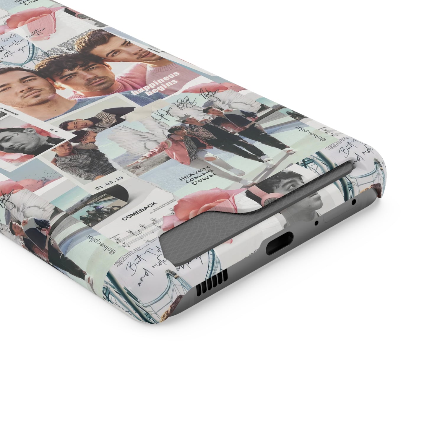 Jonas Brother Happiness Begins Collage Phone Case With Card Holder