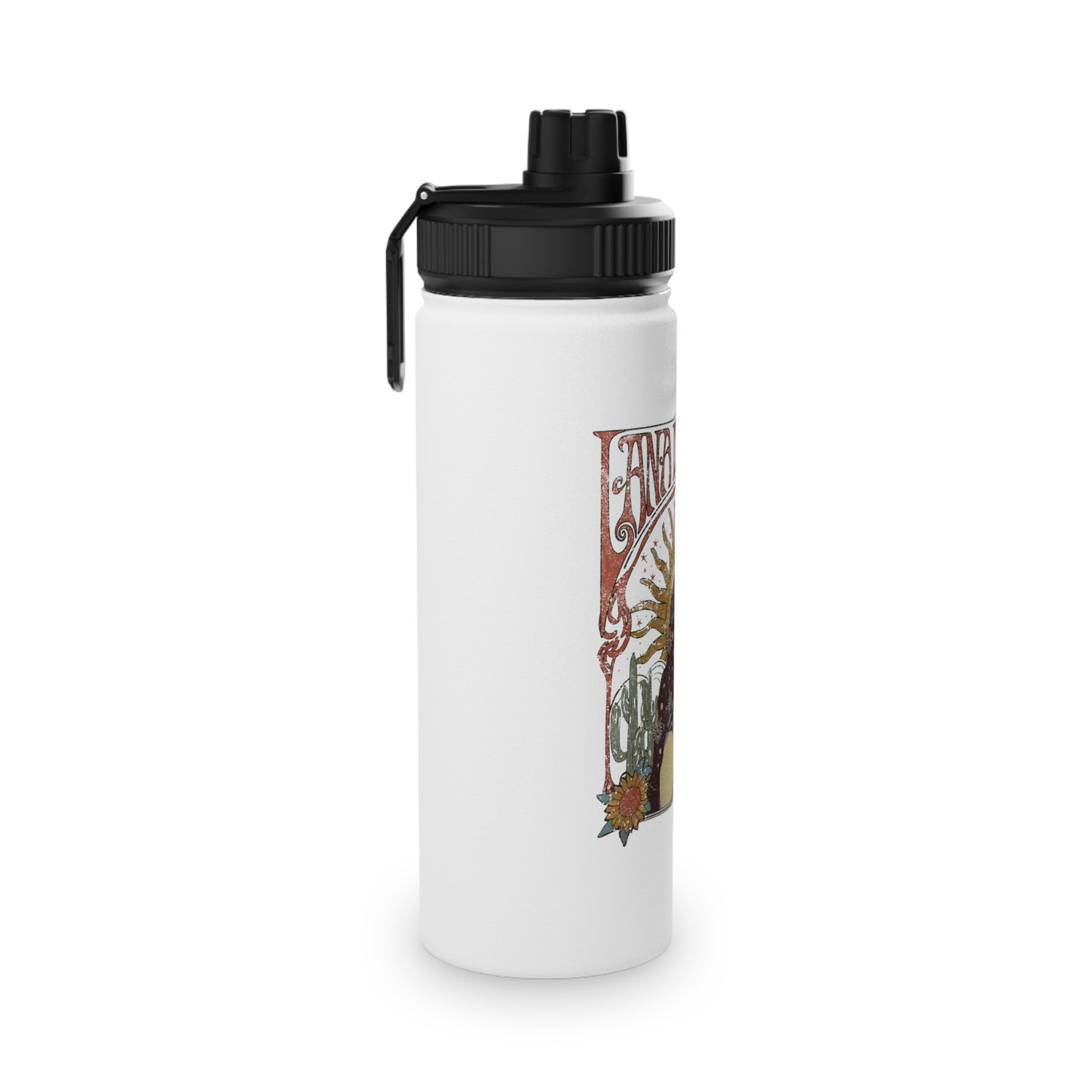 Lana Del Rey Vintage Artwork Stainless Steel Sports Lid Water Bottle