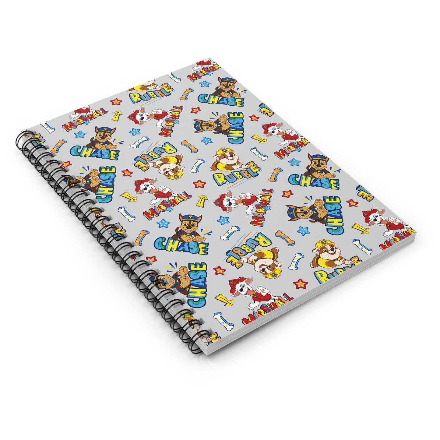 Paw Patrol Puppy Playtime Spiral Notebook - Ruled Line