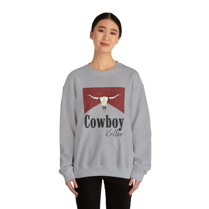 Morgan Wallen Cowboy Killer Unisex Heavy Blend Crewneck Sweatshirt