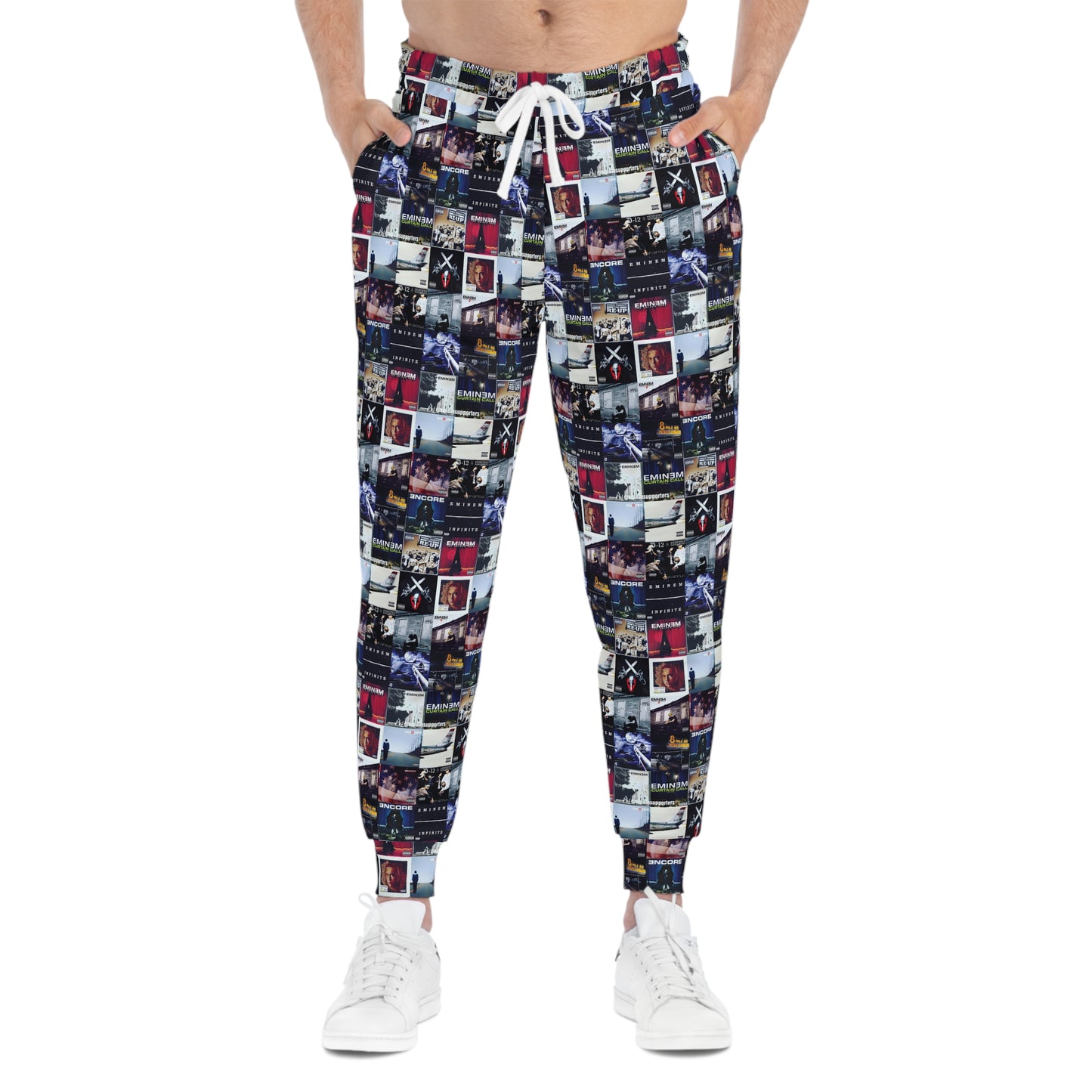 Eminem Album Art Cover Collage Athletic Jogger Sweatpants