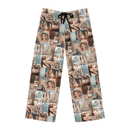 Sabrina Carpenter Peachy Princess Collage Men's Pajama Pants