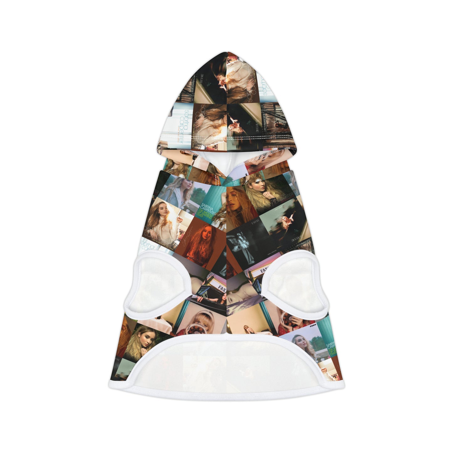 Sabrina Carpenter Album Cover Collage Pet Hoodie