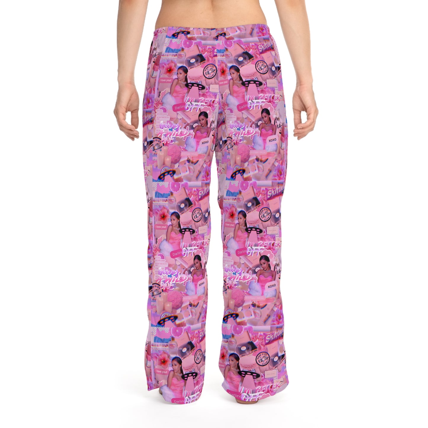 Ariana Grande Purple Vibes Collage Women's Pajama Pants