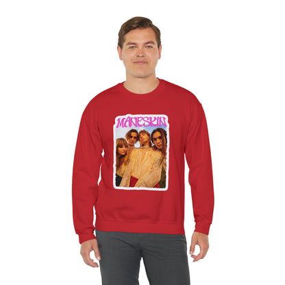 Måneskin Group Photo Unisex Heavy Blend Crewneck Sweatshirt