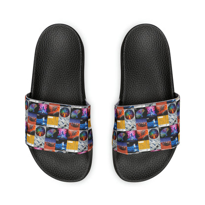 Muse Album Cover Collage Youth Slide Sandals