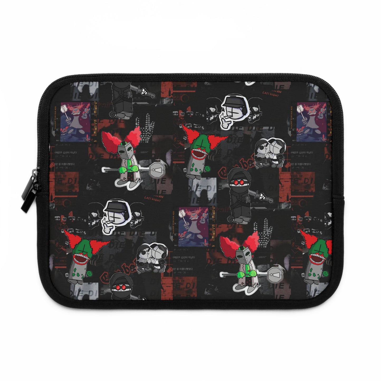 Madness Combat Dark Aesthetic Collage Laptop Sleeve