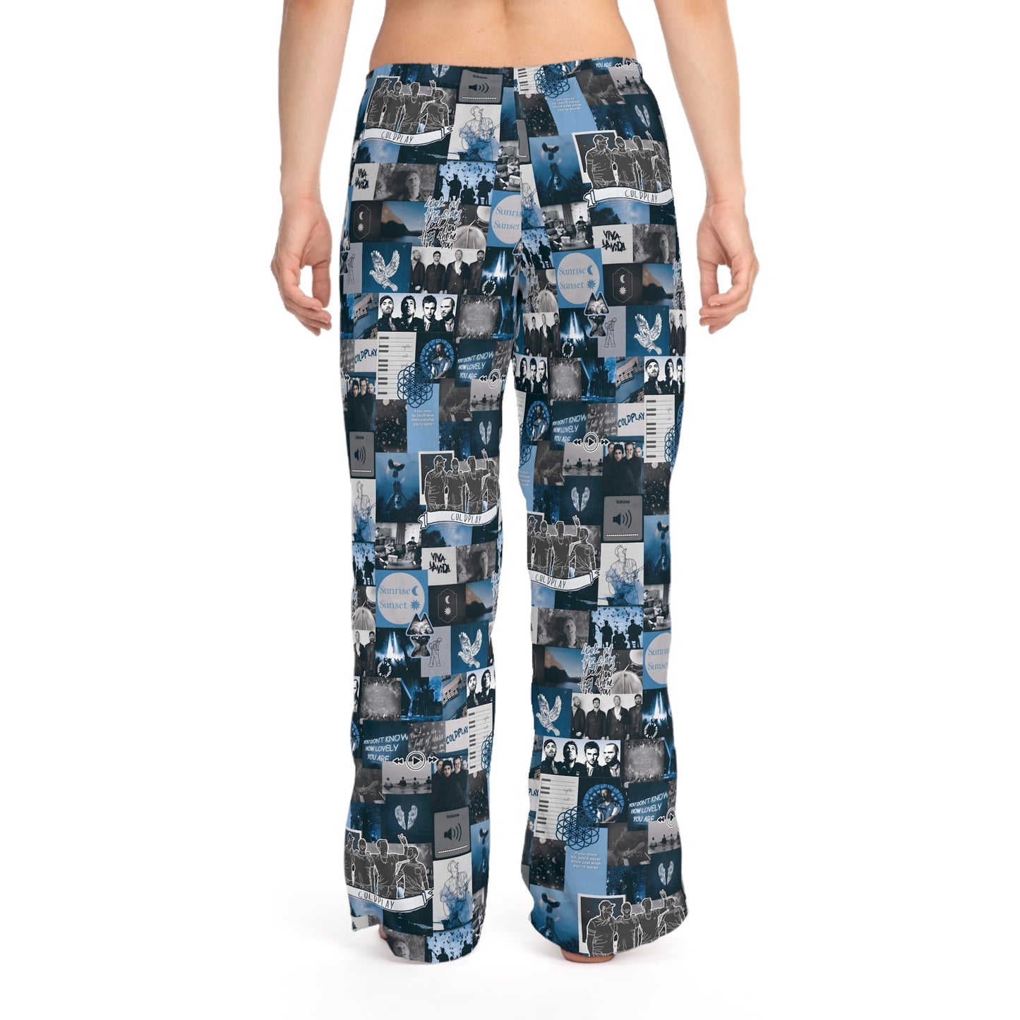 Coldplay Sunrise Sunset Collage Women's Pajama Pants