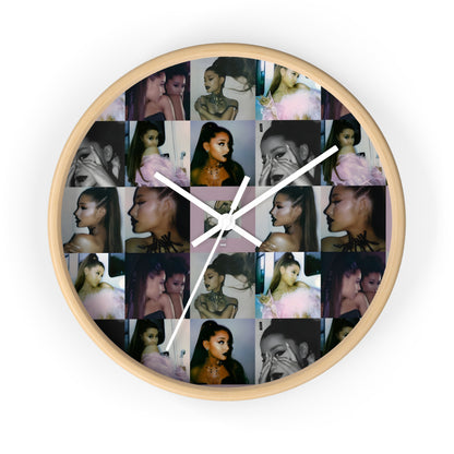 Ariana Grande Thank U Next Mosaic Wall Clock