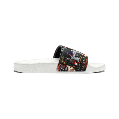 Slipknot Chaotic Album Art Collage Men's Slide Sandals