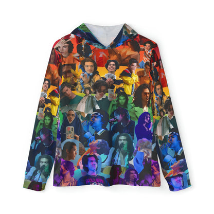 Conan Grey Rainbow Photo Collage Men's Sports Warmup Hoodie