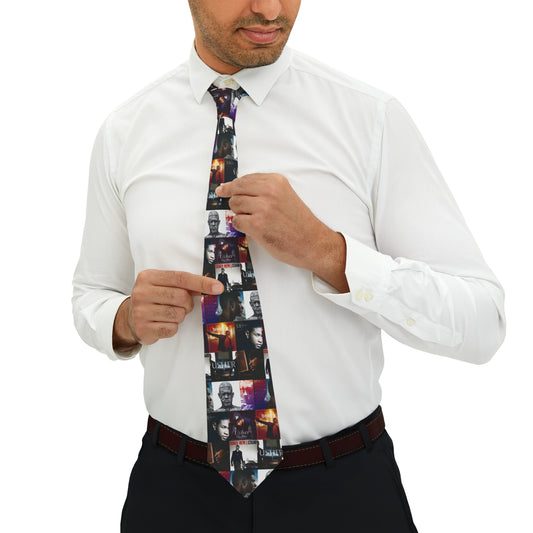 Usher Album Cover Art Mosaic Necktie
