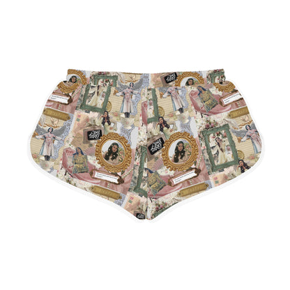 Lana Del Rey Victorian Collage Women's Relaxed Shorts