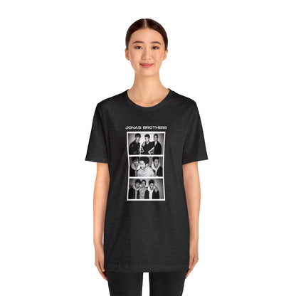 Jonas Brothers Photo Booth Unisex Jersey Short Sleeve Tee Shirt