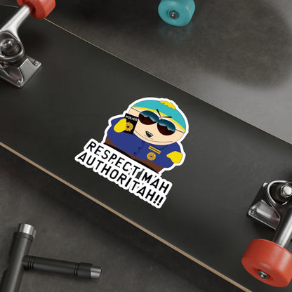 South Park Cartman Respect Mah Autheritah! Die-Cut Stickers