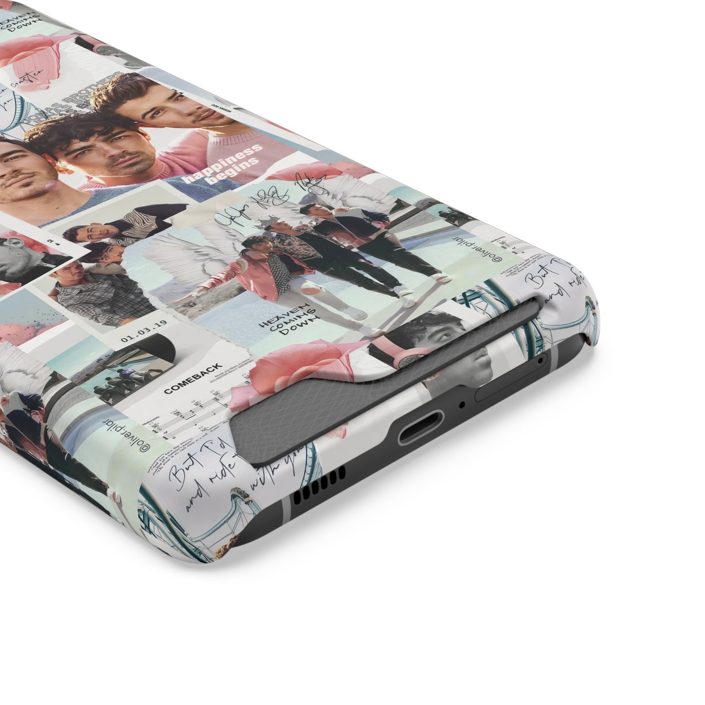 Jonas Brother Happiness Begins Collage Phone Case With Card Holder