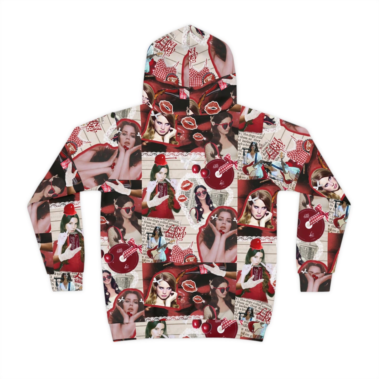 Lana Del Rey Cherry Coke Collage Kid's Hoodie