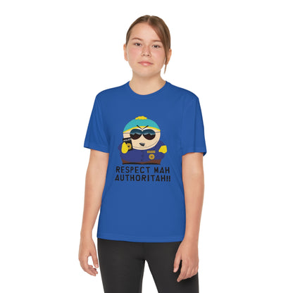 South Park Cartman Respect Mah Autheritah! Youth Competitor Tee