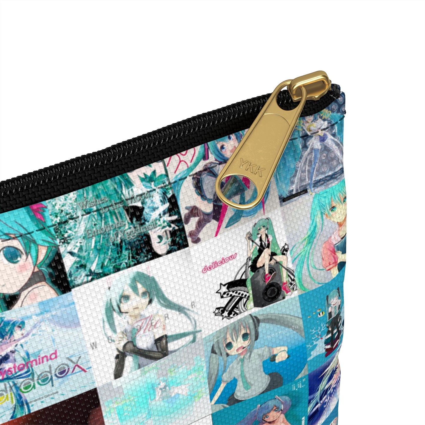 Hatsune Miku Album Cover Collage Accessory Pouch