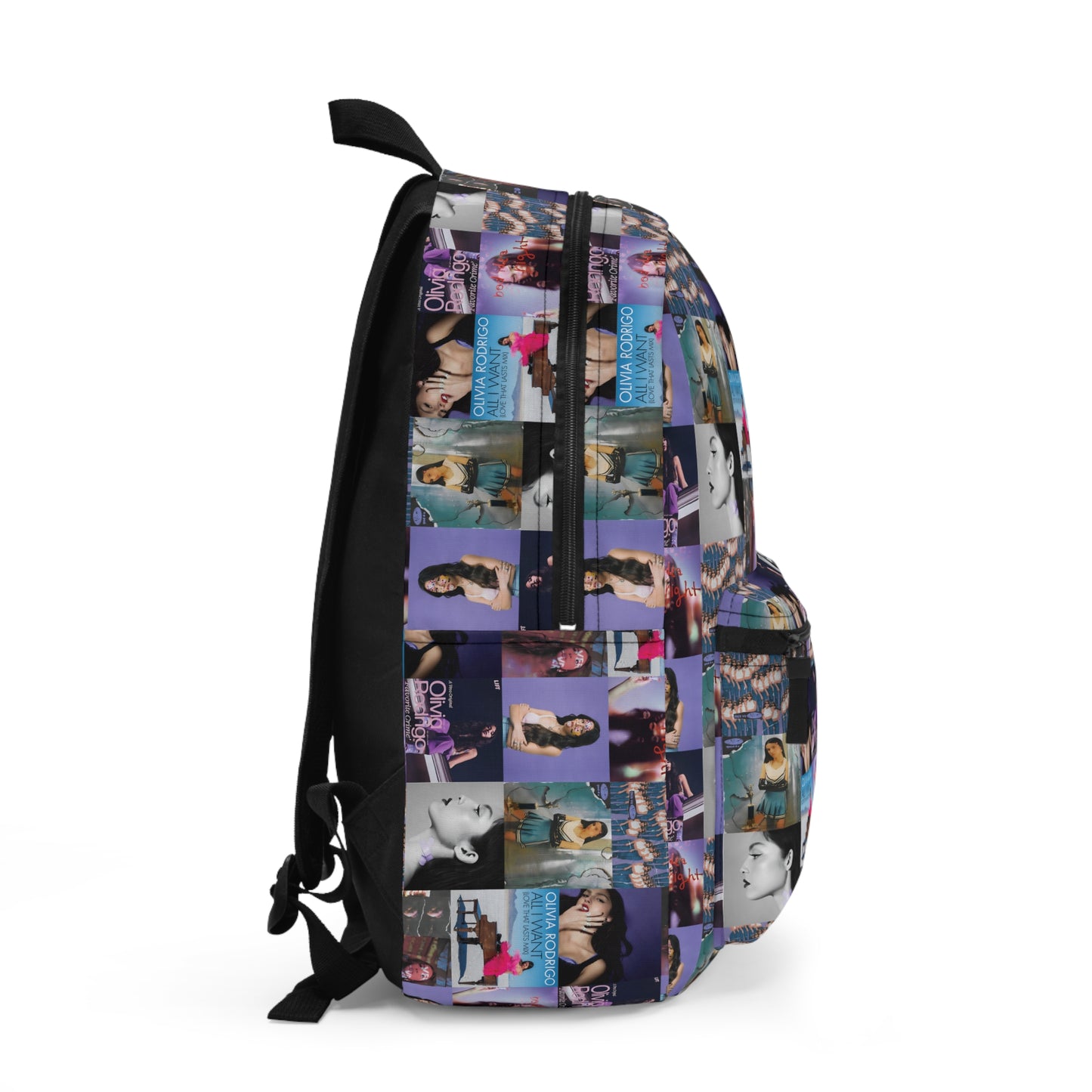 Olivia Rodrigo Album Cover Art Collage Backpack
