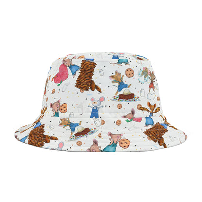 If You Give A Mouse A Cookie Collage Bucket Hat