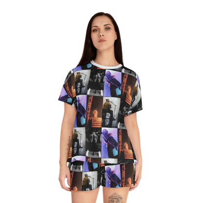 Post Malone On Tour Collage Women's Short Pajama Set