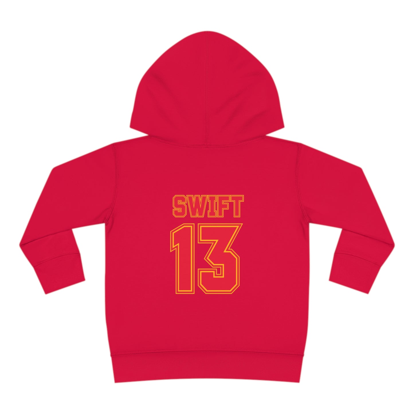 Taylor Swift In My Chiefs Era Toddler Pullover Fleece Hoodie