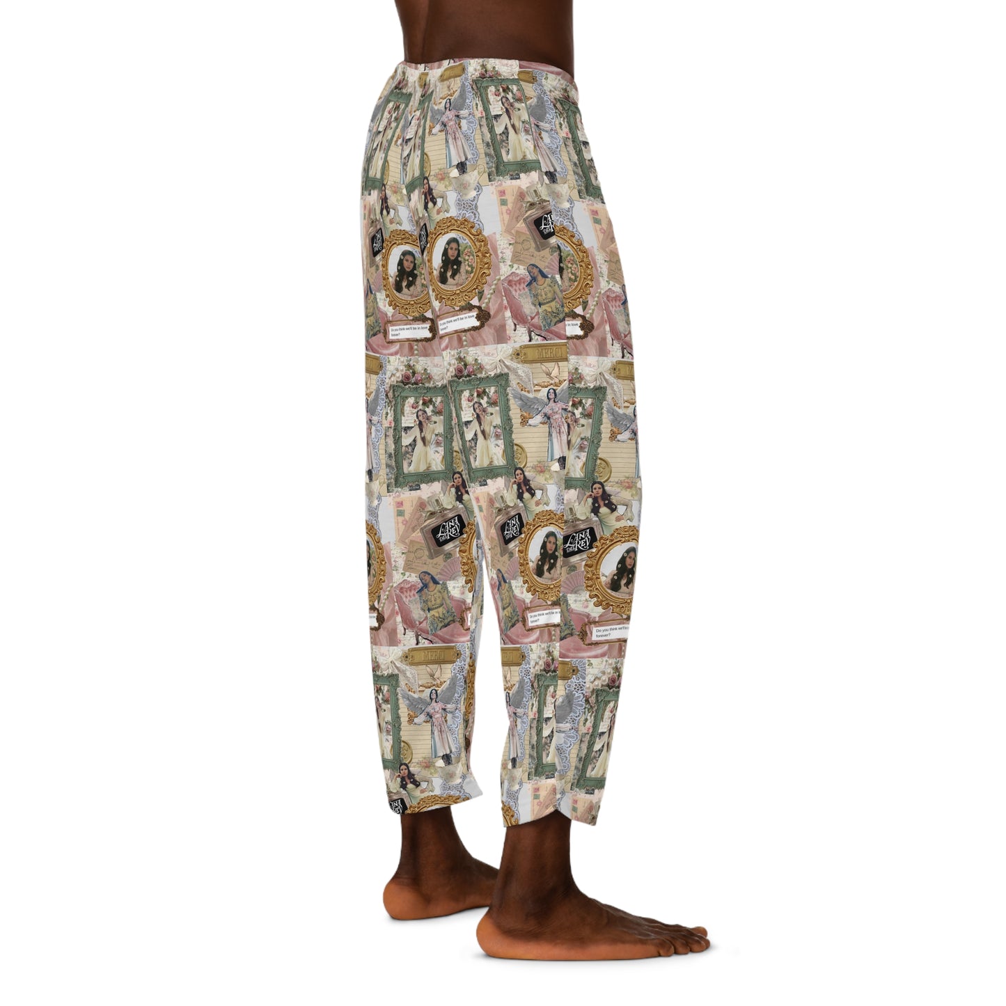 Lana Del Rey Victorian Collage Men's Pajama Pants