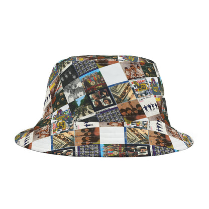 The Beatles Album Cover Collage Bucket Hat