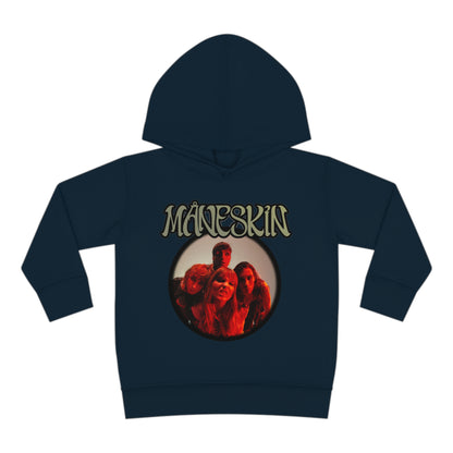 Måneskin Circular Group Photo Toddler Pullover Fleece Hoodie