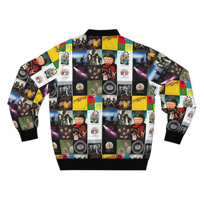 Queen Album Cover Collage Men's Bomber Jacket
